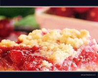 Crumble třešně