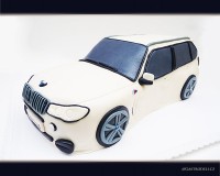 Marcipánový modelovaný 3D dort.